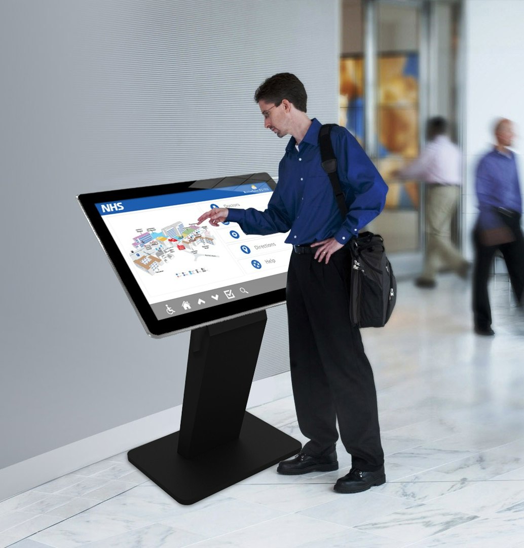 Information Touch Screen  Kiosk 15 inch Indoor